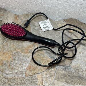 Brush Hair “simply Straight ceramic Straightener Temperature Control New No Box